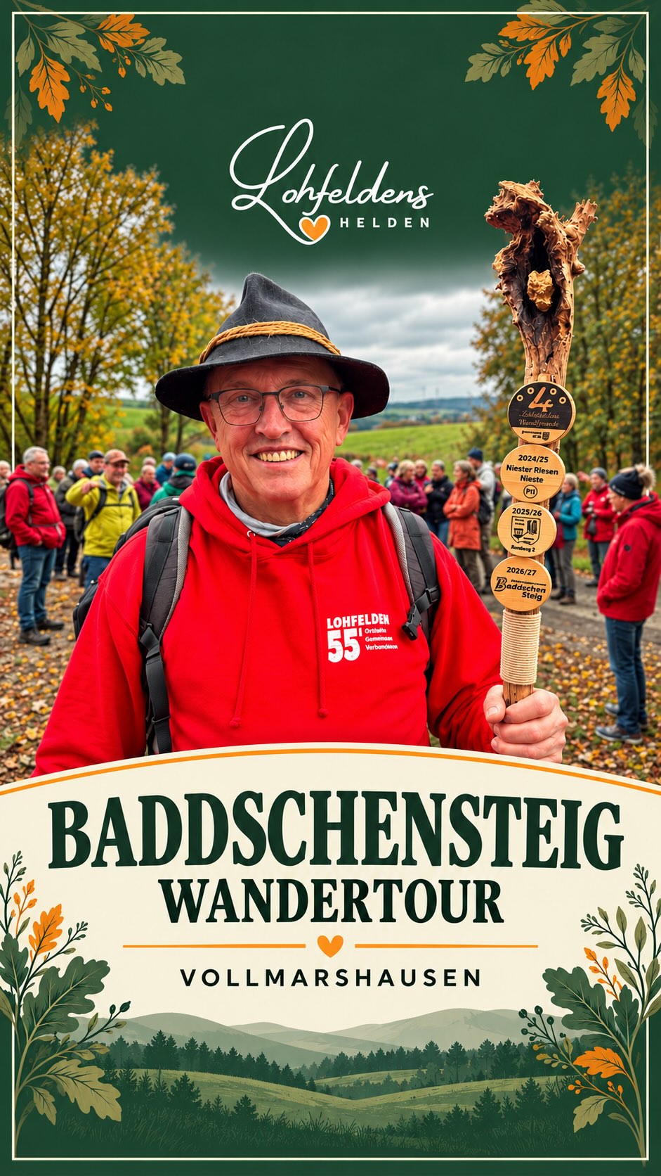 🥾🍂 63 Wanderfreunde, 14,5 Kilometer und jede Menge gute Laune!