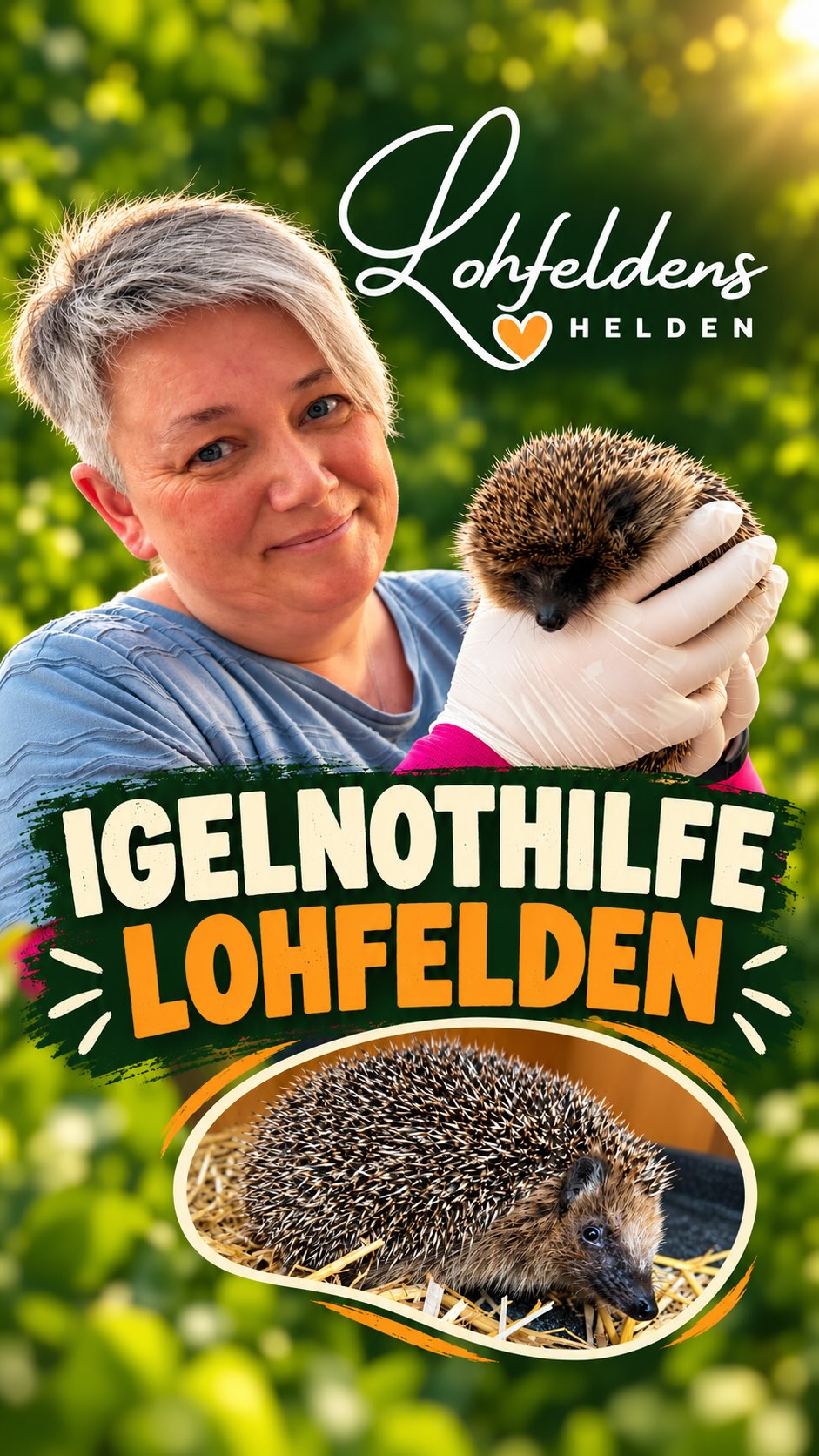 🦔 EIN HERZ FÜR LOHFELDENS IGEL ❤️